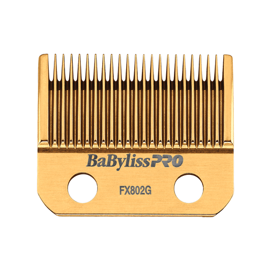 #FX802G BaByliss Pro DLC and Titanium Coated Replacement Clipper Blade Fits FX870G, FX870RG, FXF880 - Goldy TV