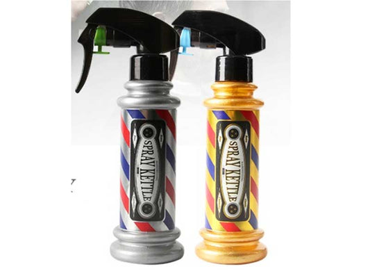 SB 25 PET BARBER POLE SPRAY BOTTLE