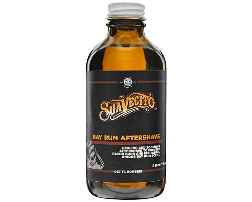 Suavecito Bay Rum Aftershave, 4 Oz, Sooths and Refreshes Skin - Goldy TV