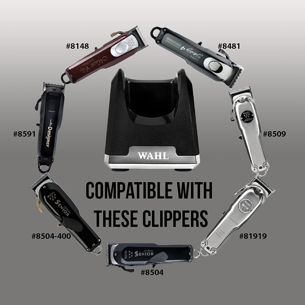 Wahl Professional Cordless Clipper Charge Stand Compatible With All Wahl Clippers 03801 - Goldy TV