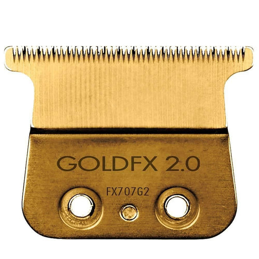 BaBylissPRO Barberology Deep Tooth Gold Trimmer Replacement Blade FX707G2 - Goldy TV
