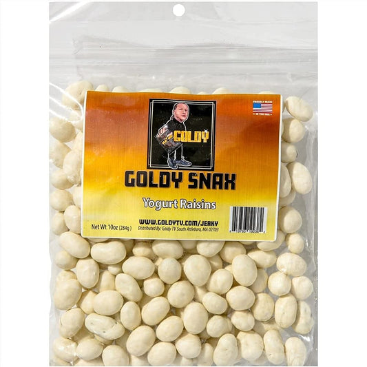 Goldy Snax Yogurt Covered Raisins Mini Snack Pack 10 oz