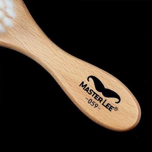 ND10 Wooden Handle Hairdressing Soft Fiber Brush Barber Neck Duster Cleaning Remove Brush Hair Styling Tools - Goldy TV