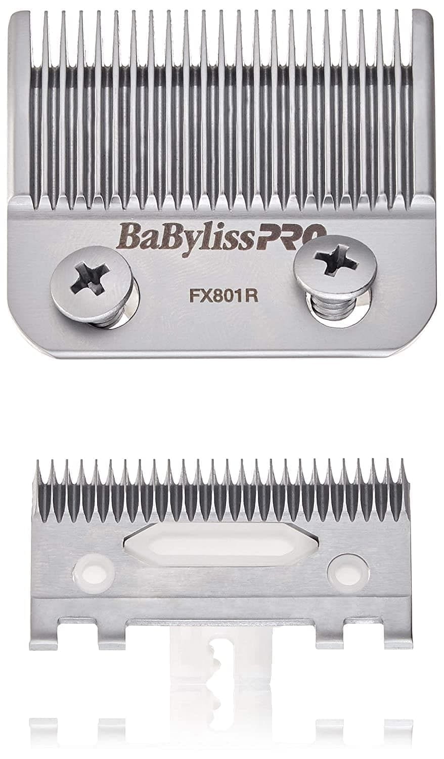 BaByliss Pro High-Carbon Stainless Steel Replacement Clipper Blade Fits FXF880, FX870RG, FX870G #FX801R - Goldy TV