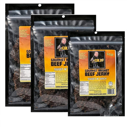 Sweet & Spicy Brisket Beef Jerky