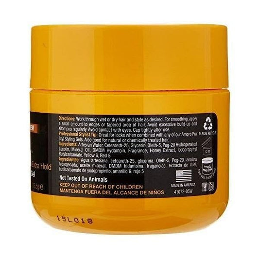 #7886 AMPRO SHINE & JAM GEL X HOLD 16OZ