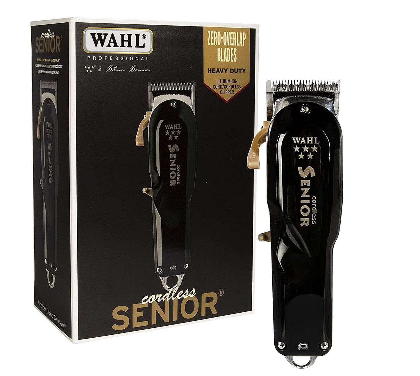 Wahl 5 Star Cordless Senior Clipper #8504-400 - Hairdresser Clippers