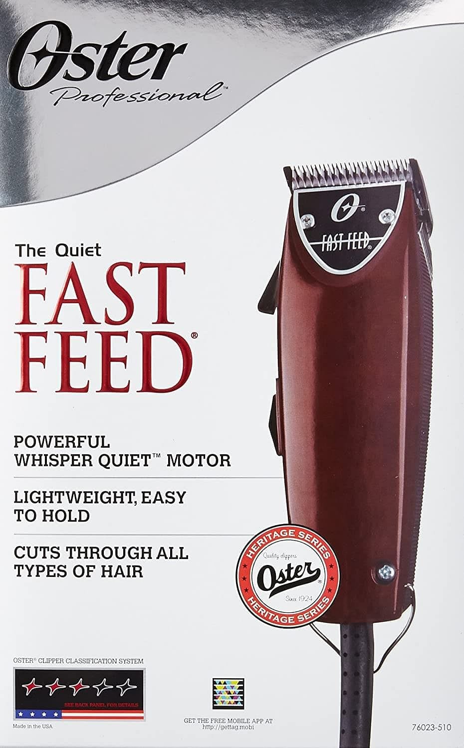 Oster Fast Feed Adjustable Pivot Motor Clipper #76023-510 - Goldy TV