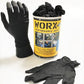 100 pcs. Nitrile Black Durable Barber Gloves Powder Latex-Free S/M/L