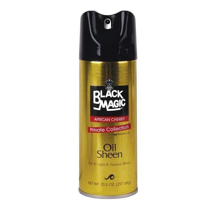 Black Magic Oil Sheen Cherry Hairspray - Goldy TV