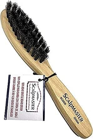 BURMAX SC2220-SCALPMASTER 100% BOAR Bristle 4 row beard brush