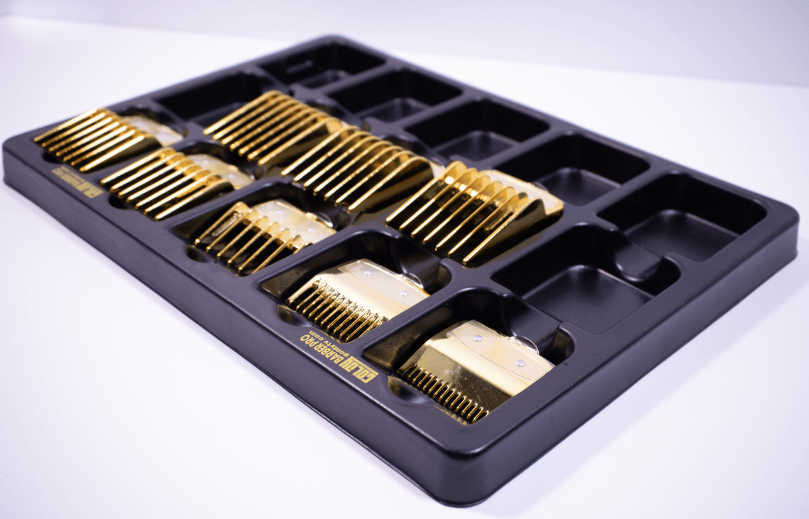 Clipper Attachment Comb  Storage Tray with 8 Combs