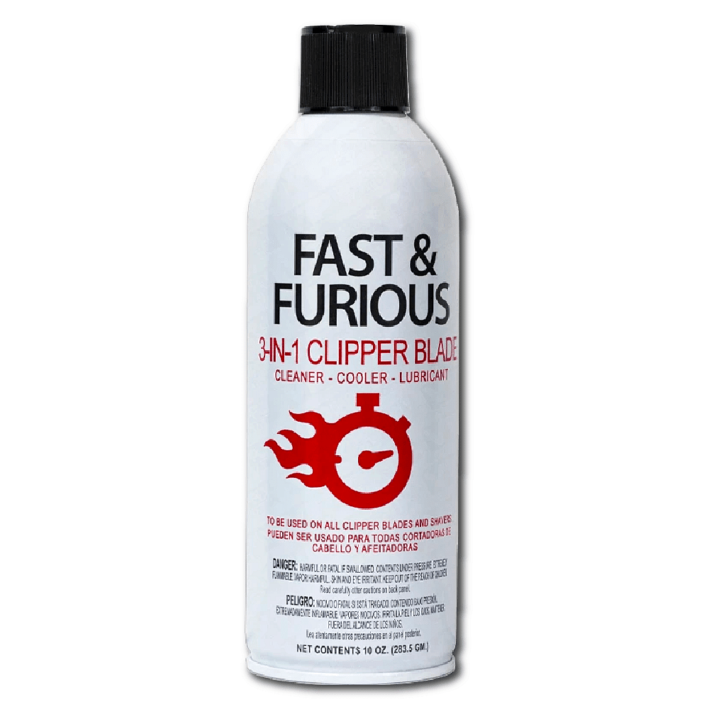Fast & Furious 3-in-1 Clipper Blade Spray Clean Cool Lube, 10 oz. - Goldy TV
