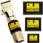 Goldy Professional Barber Clipper Grip 3 PCS, Grip Bands, Non Slip and Heat Resistant Clipper Bands ( Black/Yellow )