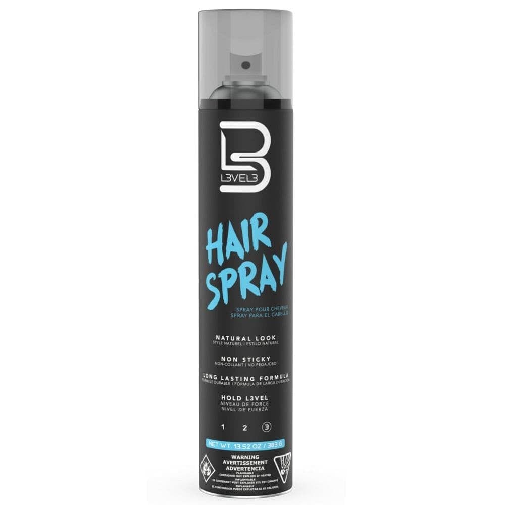 Level 3 Hair Spray Perfect for Curly, Straight, wavy, Strong Hold Hair Spray Great for Men and Women - Goldy TV