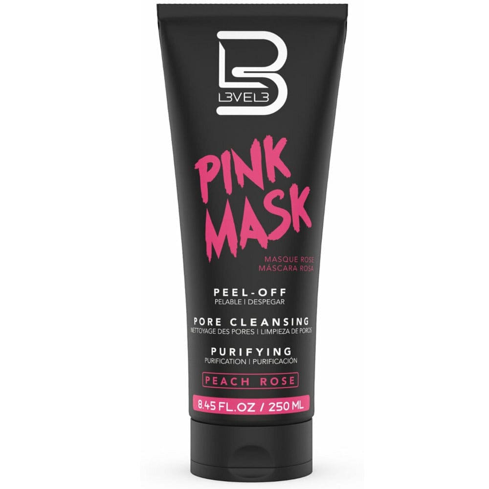 Level 3 Peel Off Pink Facial Mask Deep Cleansing Black Head Removal For Acne and Pimples 250ml - Goldy TV