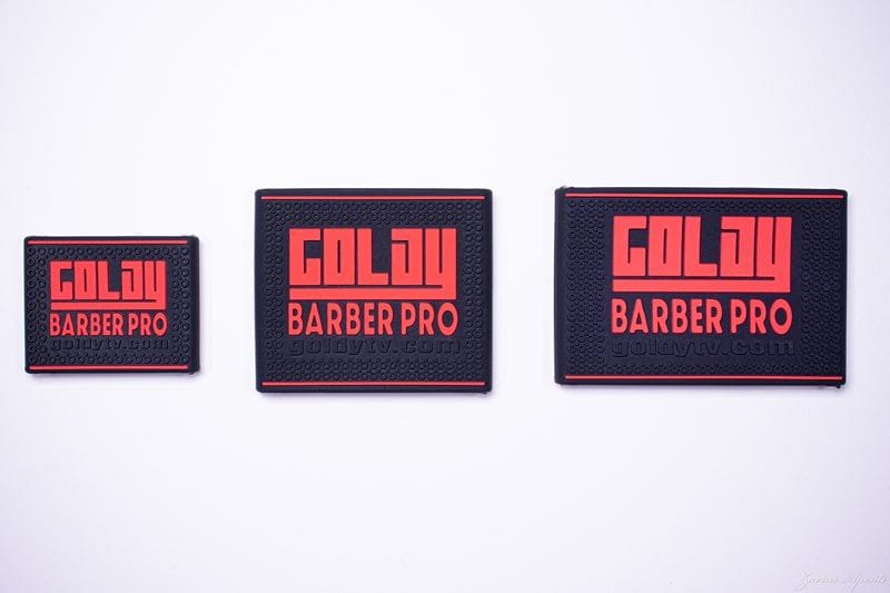 Goldy Professional Barber Clipper Grip 3 PCS, Grip Bands, Non Slip and Heat Resistant Clipper Bands ( Red )