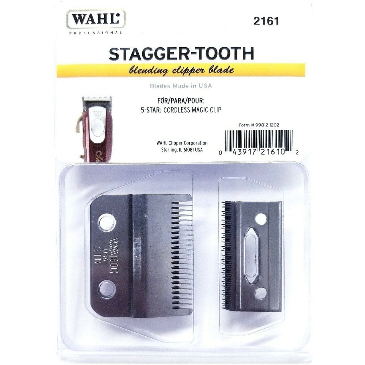 Stagger Tooth Blade for WAHL Magic Clipper