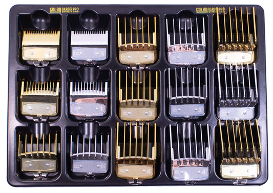 Clipper Attachment Comb & Blade Storage Tray - Goldy Barber Pro