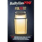 BaByliss Pro FOILFX02 Cordless Metal Double Foil Gold Shaver #FXFS2G (Dual Voltage) - Goldy TV