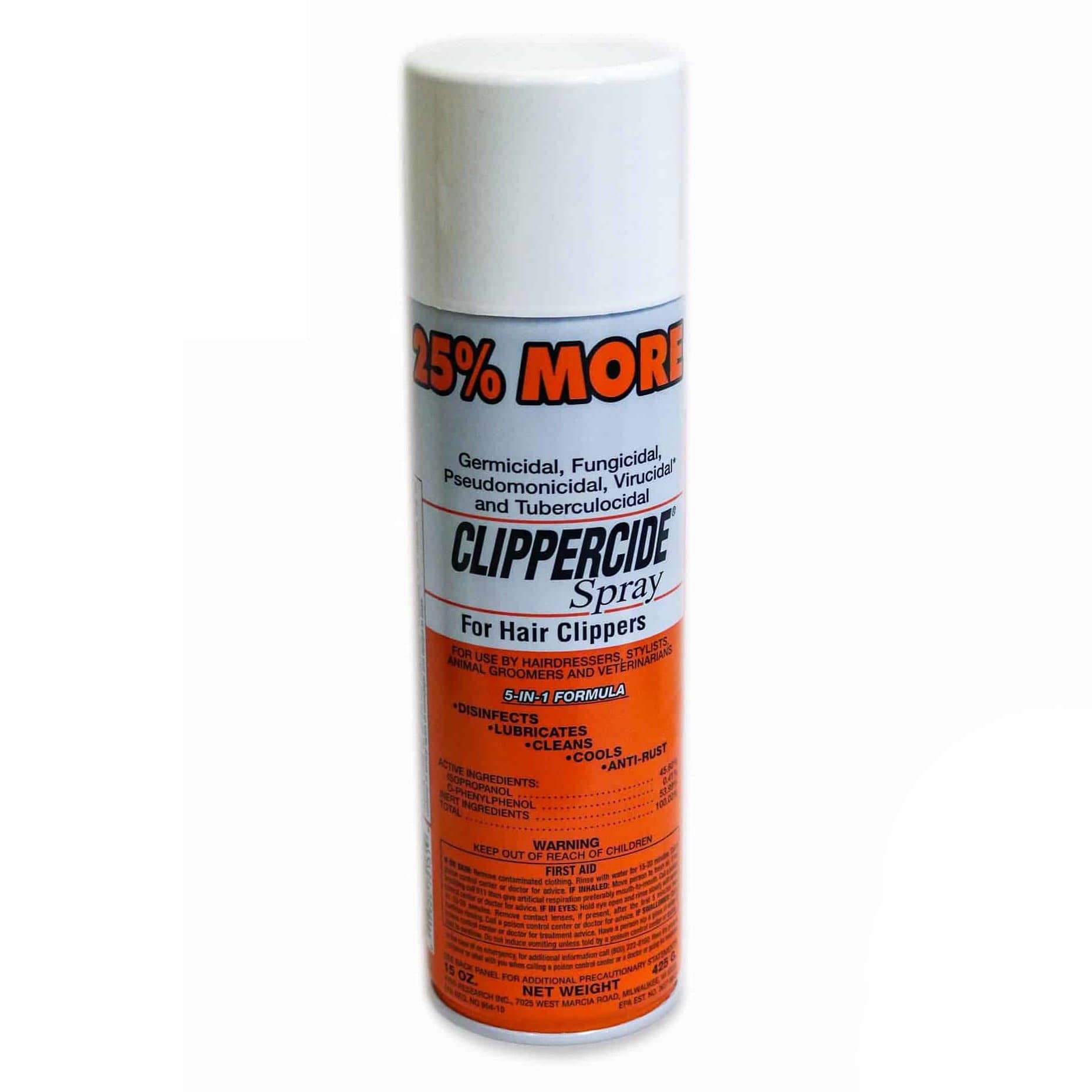 Clippercide Spray for Hair Clippers 15 oz. - Goldy TV
