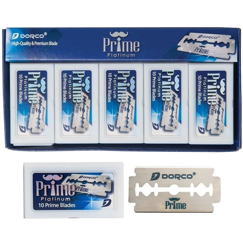 Dorco Prime Platinum Double Edge Blades #STP-301 - Goldy TV