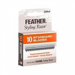 Jatai Feather Styling Razor Standard Blades - 10 Blade #F1-20-100 - Goldy TV