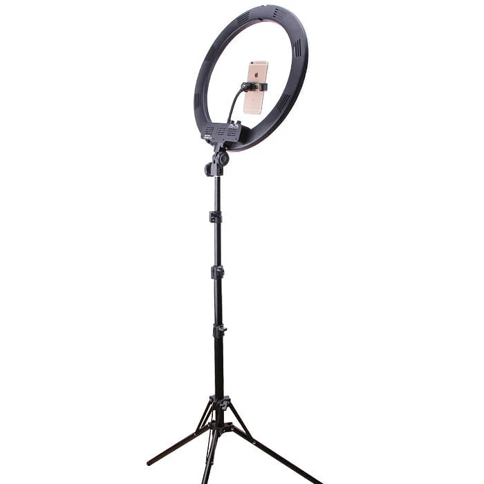 18 Inch Tripod Halo Ring Light Kit by Dermalogic