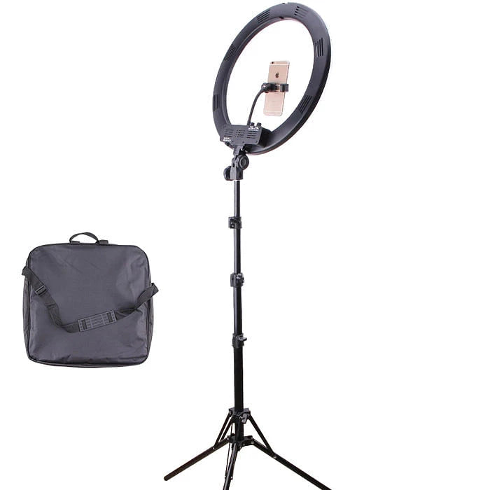 18 Inch Tripod Halo Ring Light Kit by Dermalogic