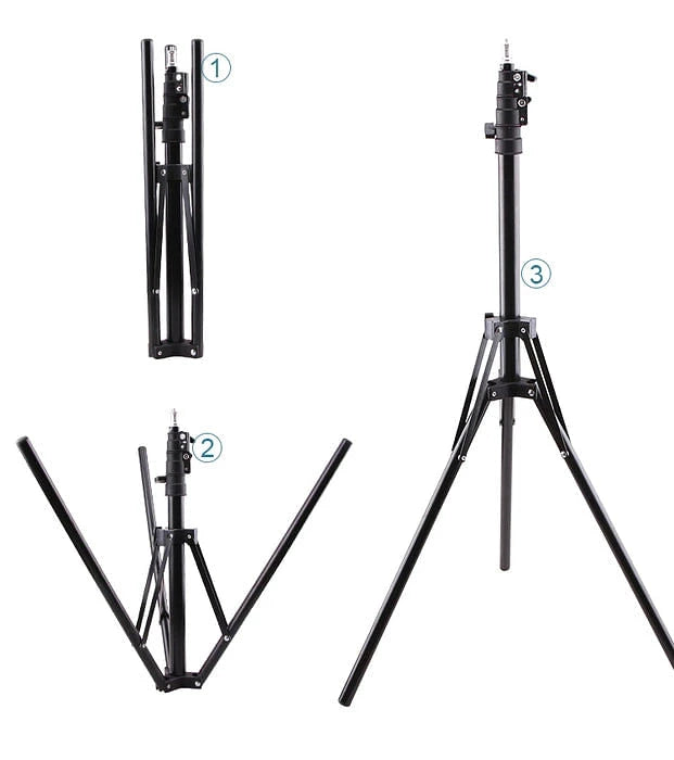 18 Inch Tripod Halo Ring Light Kit by Dermalogic