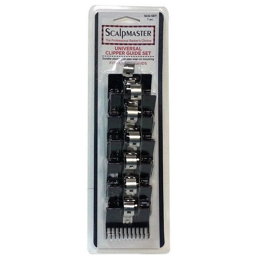 Scalpmaster 7 pc. Universal Clipper Guide Set - Goldy TV
