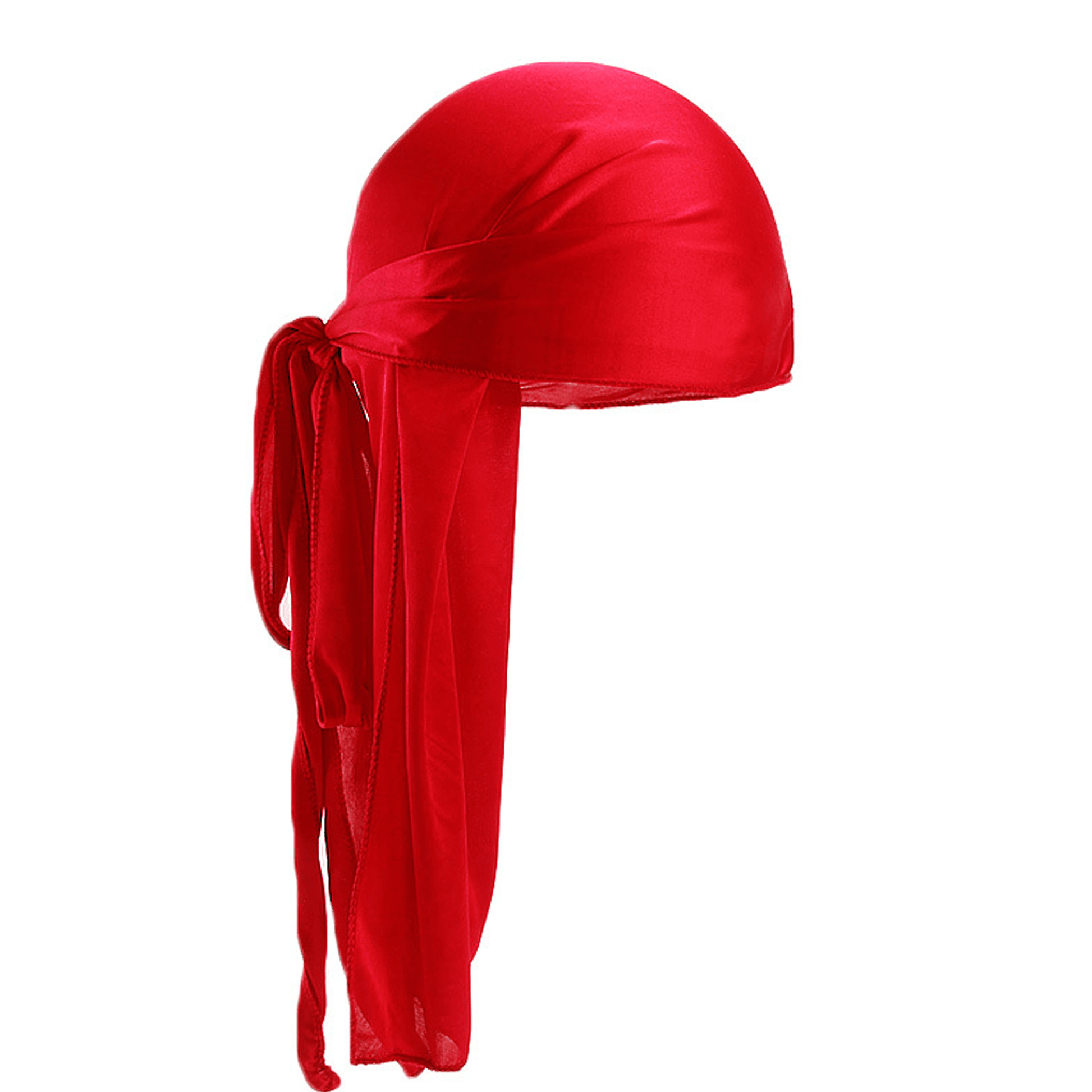 Silky Satin Durag Men's Cap Hat Doo Rag Biker Smooth Head Wrap Bandana 5  pack