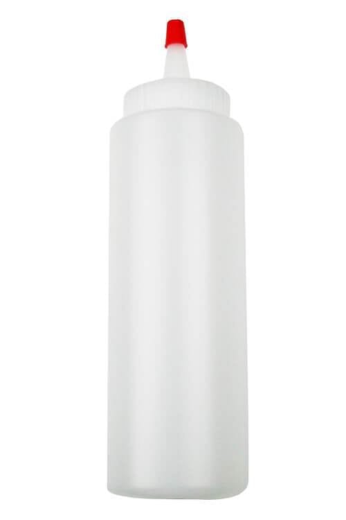Soft 'N Style 8 oz. Soft Squeeze Wide-Mouth Applicator Bottle #B13 - Goldy TV
