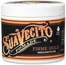 Suavecito Firme (Strong) Hold Pomade Strong Hold Hair Pomade For Men - Medium Shine Water Based Wax Like Flake Free Hair Gel 4 oz - Goldy TV