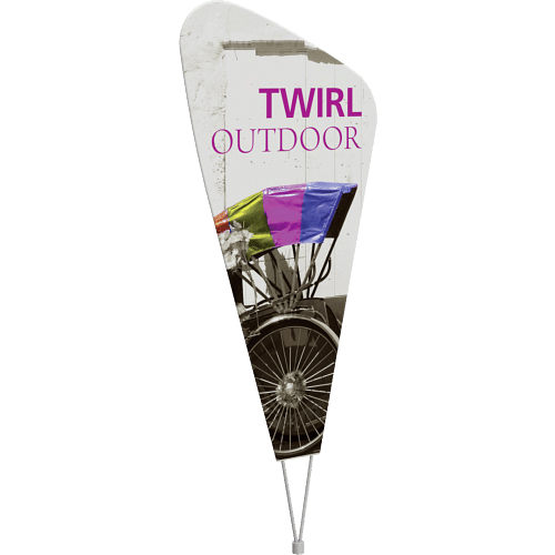 Twirl Outdoor Sign - Goldy TV