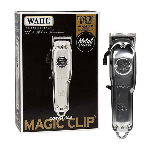 Wahl 8509 Professional 5 Star Series Metal Edition Cordless Magic Clip - Goldy TV