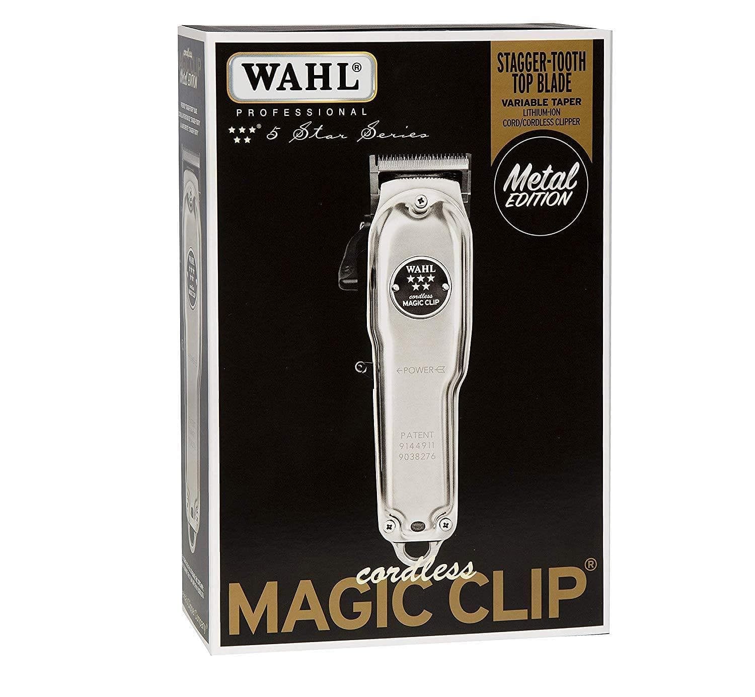 Wahl 8509 Professional 5 Star Series Metal Edition Cordless Magic Clip –  Goldy TV